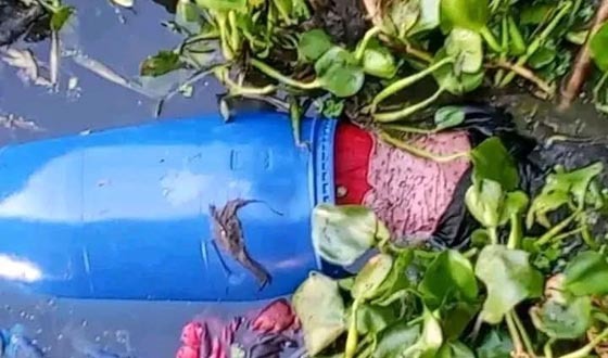 শেরপুরে ড্রামের ভেতর নারীর লাশ উদ্ধার