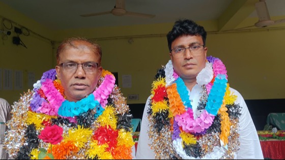 বাগমারায় ভবানীগঞ্জ দলিল লেখক সমিতির সভাপতি মামুন, সম্পাদক পলাশ