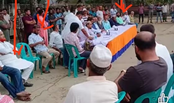 খুলনায় নির্বাচনী সভায় নিষিদ্ধ আ'লীগ ও মামলার আসামিদের উপস্থিতি