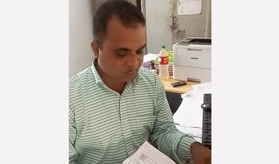 শৈলকুপার ধলহরাচন্দ্র ইউনিয়ন  ভূমি অফিসে অনিয়মের অভিযোগ
