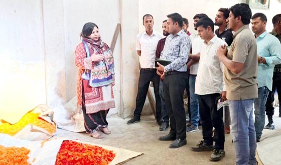সৈয়দপুরে চিপস কারখানায় অভিযান, জরিমানা আদায়