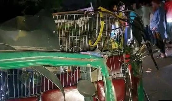 শেরপুরে বাস-সিএনজি সংঘর্ষে নিহত ১, আহত ৪