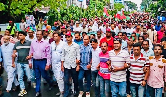 বিএনপিকে ক্ষমতাচ্যুেতর ষড়যন্ত্রকারীদের রাজনীতি চিরতরে কবর দেওয়া হবে