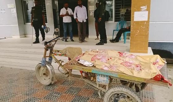 মময়মনসিংহে কাভার্ড ভ্যান চাপায় ২ বোন নিহত