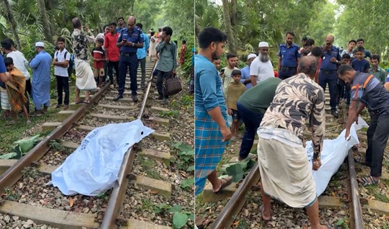 চাঁদপুরে ট্রেনের নিচে কাটা পড়ে অজ্ঞাত ব্যক্তির মৃত্যু