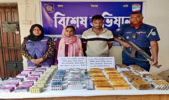 মহেশপুরে সাড়ে ৩ লাখ টাকার নিষিদ্ধ ওষুধ উদ্ধার