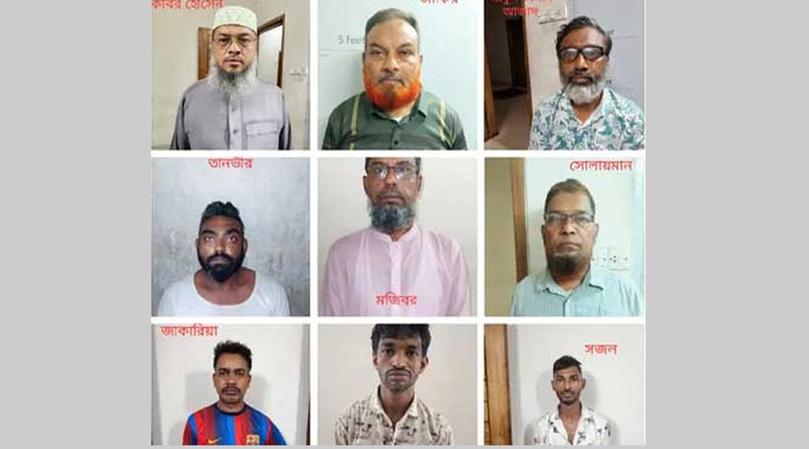 ধানমন্ডিতে দিনে-দুপুরে ৩৮ লাখ টাকা ডাকাতি: সাবেক সেনা সদস্যসহ গ্রেপ্তার ৯