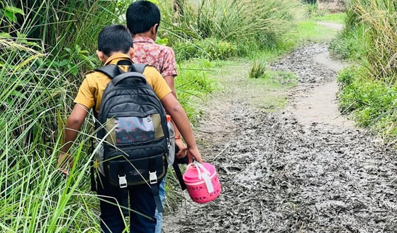 বেলগাছি-বহরমপুর সড়ক বেহাল,জনদূর্ভোগ চরমে