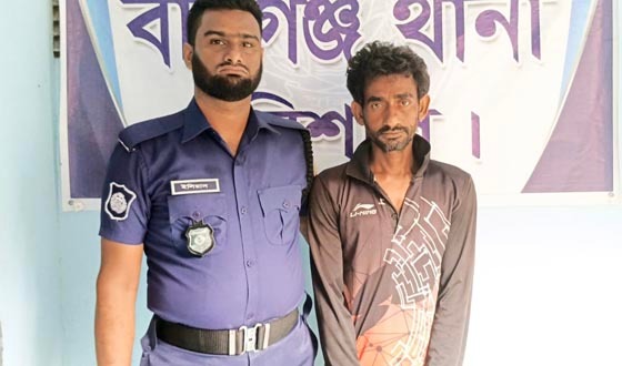 বাবুগঞ্জে ১০০ গ্রাম গাঁজাসহ গ্রেপ্তার ১