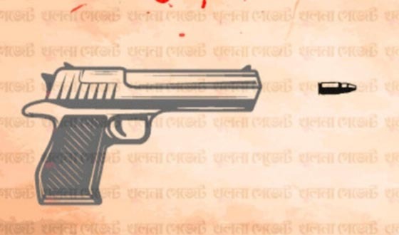 খুলনায় হত্যার উদ্দেশ্যে ভাঙ্গারি ব্যবসায়ীকে লক্ষ্য করে গুলি