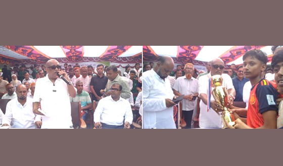 বাজিতপুর গোল্ডকাপ টুনার্মেন্ট ও কৃতি শিক্ষার্থীদের সম্মাননা