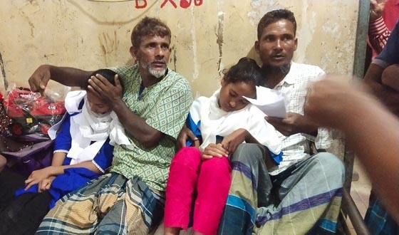 হাতিয়ায় ২১ শিক্ষার্থী জ্ঞান হারিয়ে অচেতন অবস্থায় হাসপাতালে চিকিৎসাধীন
