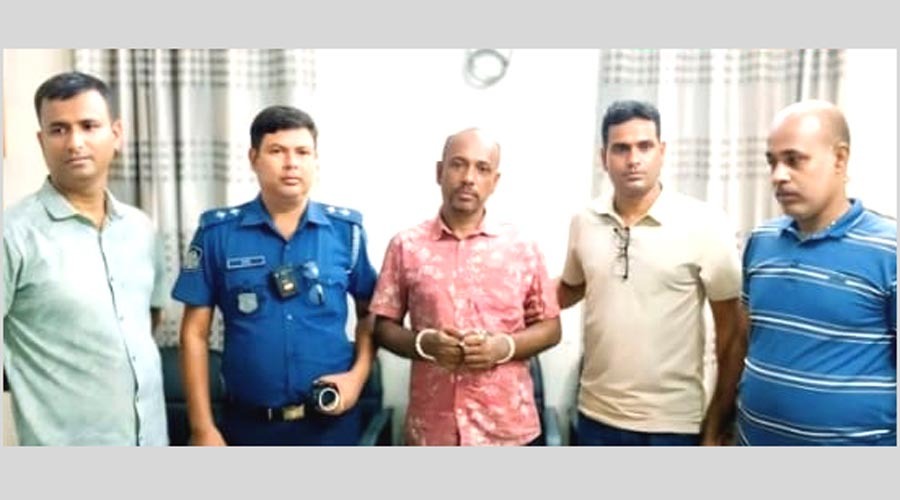 কুলিয়ারচরে হ্যান্ডকাপ নিয়ে আসামী পলায়ন: পরক্ষণে গ্রেফতার