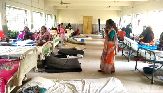 বাজিতপুর সরকারি হাসপাতালসহ বিভিন্ন হাসপাতালে রোগী বেড়েছে, সংকট চিকিৎসা ও ডাক্তার