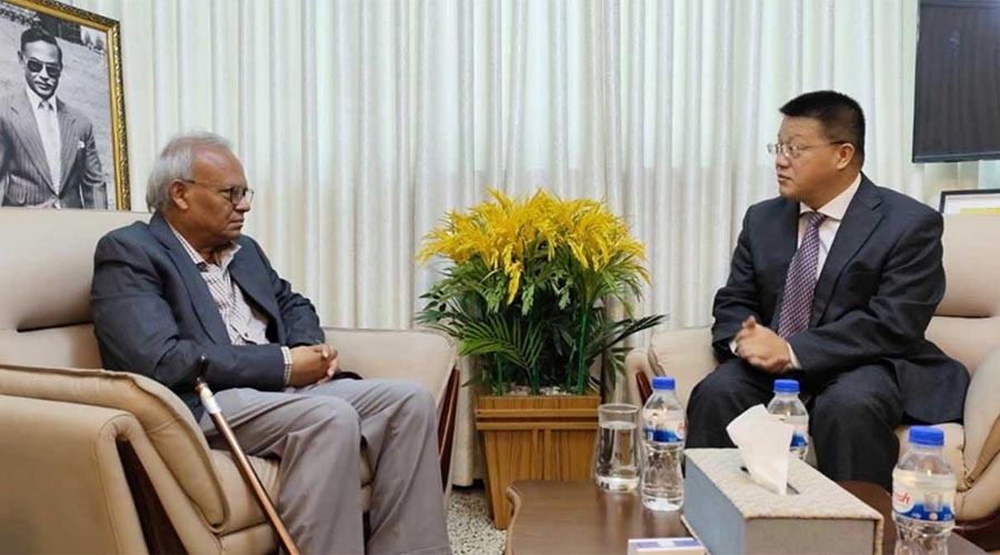 রিজভীর সঙ্গে চীনা রাষ্ট্রদূতের সৌজন্য সাক্ষাৎ