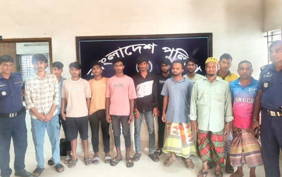কাপাসিয়ায় কার্যক্রম নিষিদ্ধ আ.লীগ যুবলীগ ও ছাত্রলীগসহ গ্রেফতার ২০