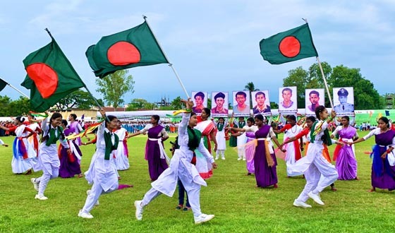 রাজশাহীতে গ্রীষ্মকালীন ক্রীড়া প্রতিযোগিতার বর্ণাঢ্য উদ্বোধন