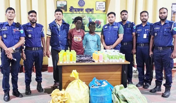 শ্রীমঙ্গলে ভারতীয় চোরাচালানি পণ্যসহ গ্রেপ্তার ২