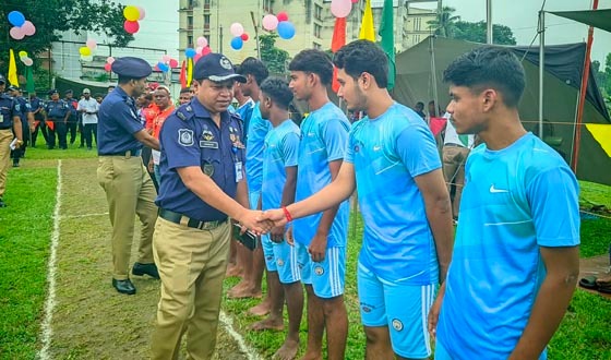 তরুণ প্রজন্মকে মাদক থেকে দূরে রাখতে খেলাধুলার কোনো বিকল্প নেই