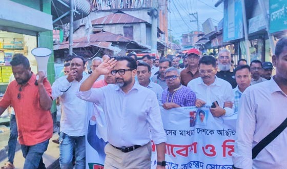 প্রতিমন্ত্রী আ.লীগ সন্ত্রাস ও নৈরাজ্যের প্রতিবাদে বিএনপির বিক্ষোভ