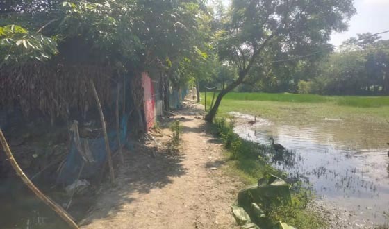 নতুন পল্লী বাসিন্দারা ১৫ বছর উন্নয়ন বঞ্চিত