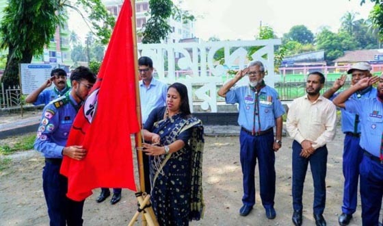 শেরপুরে স্কাউটিং বিষয়ক ৪৪৮তম ওরিয়েন্টেশন কোর্স অনুষ্ঠিত