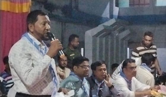 ঐতিহ্যবাহী লক্ষীপাশা আদর্শ বিদ্যালয়ে স্কাউট দীক্ষা