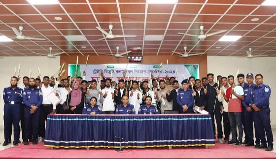 শেরপুরে পুলিশে চাকরি পেলেন ৩৯ জন