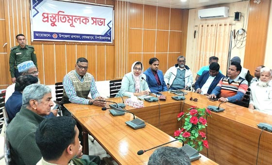 গোমস্তাপুরে শহীদ বুদ্ধিজীবী ও বিজয় দিবস পালনে প্রস্তুতি সভা