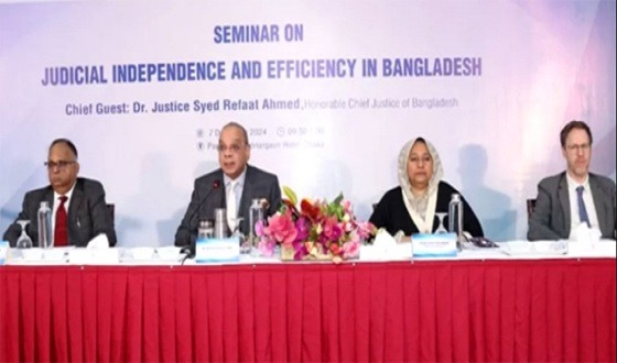 ন্যায়বিচার দেশের প্রতিটি কোণে পৌঁছে দিতে হবে: প্রধান বিচারপতি