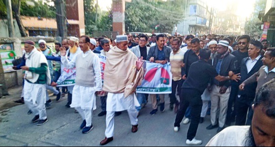 কালীগঞ্জে বিএনপির বিজয় র‌্যালী ও আলোচনা