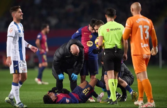 ইয়ামালকে নিয়ে দুঃসংবাদ পেলো বার্সেলোনা