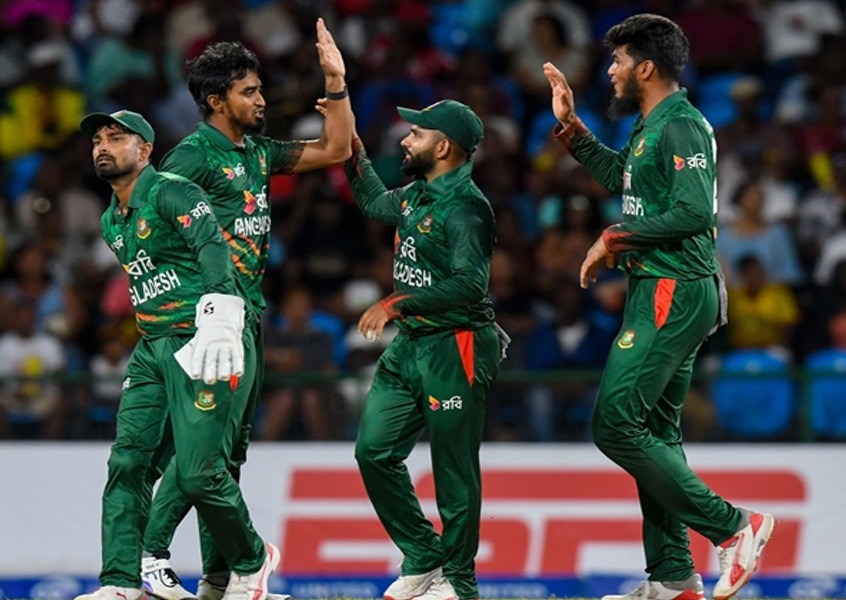 ওয়েস্ট ইন্ডিজকে হারিয়ে সিরিজ জিতল বাংলাদেশ