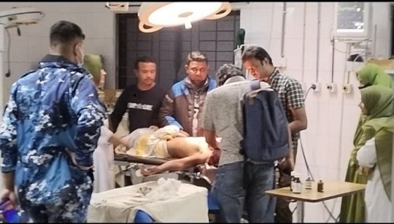 আহত জুয়েল জানিয়েছে এই ছেলেই ছিলো সেই ঘাতক