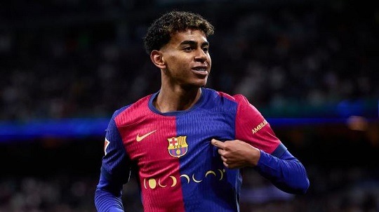 লামিন ইয়ামালের নতুন রেকর্ড