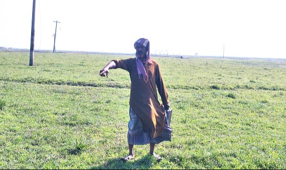 বাজিতপুরে হাওরে জমি দখলের অভিযোগ