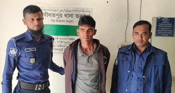 দৌলতপুরে হত্যার মামলার ১ আসামী আটক