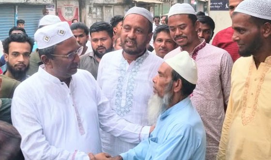 নির্বাচনী এলাকায় বিএনপির শেখ ফরিদ আহমেদ মানিকের গণ সংযোগ