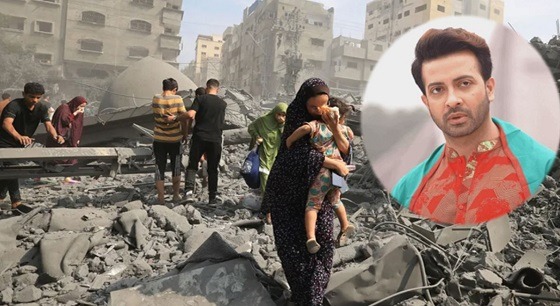 ফিলিস্তিনিদের পাশে দাঁড়ালেন শাকিব খান