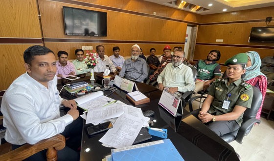 খানসামায় বাংলা নববর্ষ উদযাপন উপলক্ষে প্রস্তুতি সভা