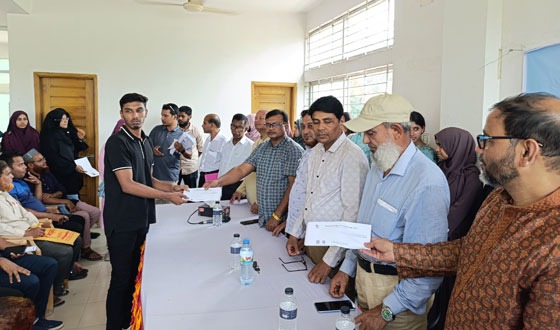 দেলদুয়ারের শিক্ষার্থীদের জন্য অনন্য আশির্বাদ স্পন্দনবি’র আরট্যাপ কার্যক্রম