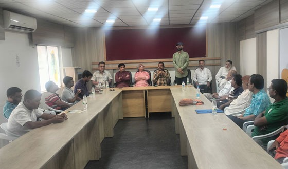 সাতক্ষীরায় সাংবাদিকদের ঈদ ও নববর্ষ পরবর্তী পুনর্মিলনী উপলক্ষে সভা