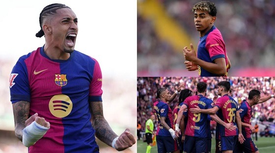 অবিশ্বাস্য কামব্যাকে জয় পেলো বার্সা