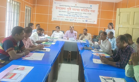 দেবহাটা স্বাস্থ্য কমপ্লেক্সে উপজেলা পুষ্টি বিষয়ক কমিটির সমন্বয় সভা