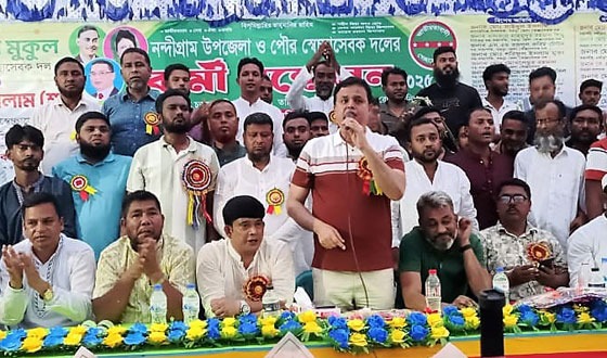 নন্দীগ্রামে স্বেচ্ছাসেবক দলের কর্মী সম্মেলন অনুষ্ঠিত