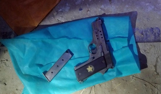 মতলব উত্তরে ম্যাগাজিনসহ বিদেশি পিস্তল উদ্ধার