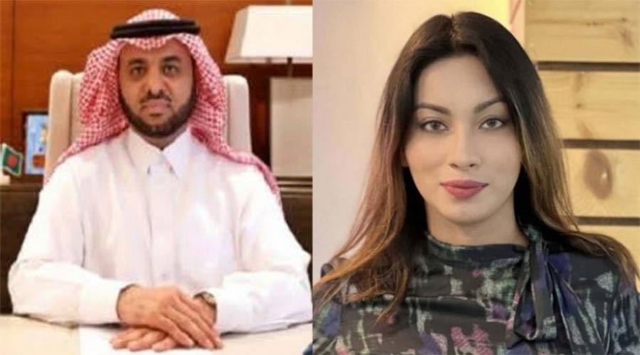 সৌদি রাষ্ট্রদূতের সঙ্গে সম্পর্ক ও প্রতারণা মামলা: আলোচনায় মডেল মেঘনা আলম