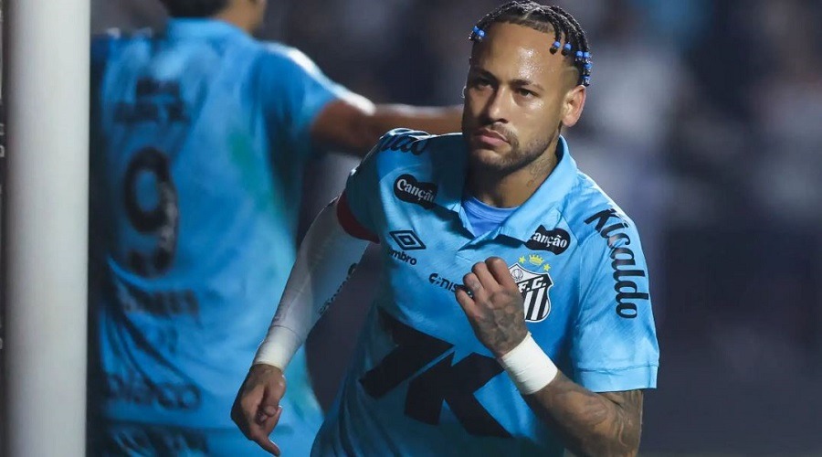 নেইমারের জোড়া গোলে জয় পেলো সান্তোস