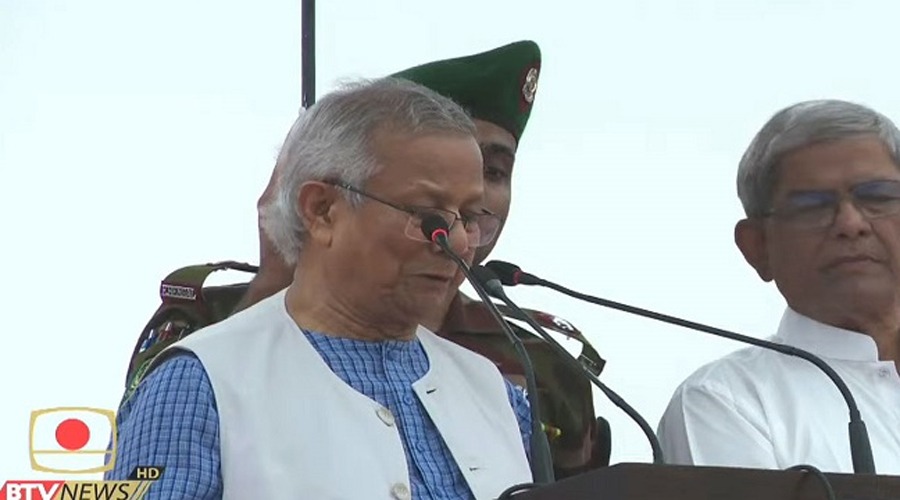 ‘জুলাই ঘোষণাপত্র’ উপস্থাপন শুরু করছেন প্রধান উপদেষ্টা