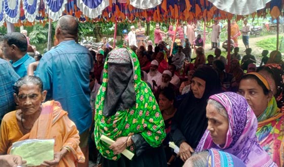 কপিলমুনিতে দু'সহস্রাধিক মানুষের চক্ষু চিকিৎসা